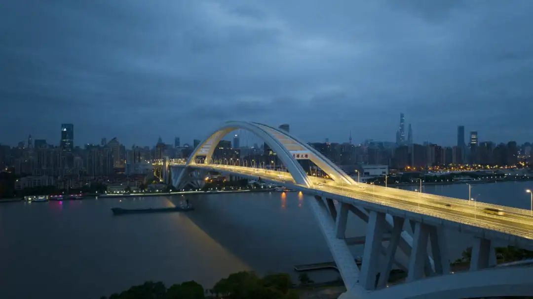 中国上海｜欧司朗Traxon上海南北高架桥路灯亮化工程璀璨夜色智慧照明！(图1)