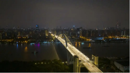 中国上海｜欧司朗Traxon上海南北高架桥路灯亮化工程璀璨夜色智慧照明！(图7)