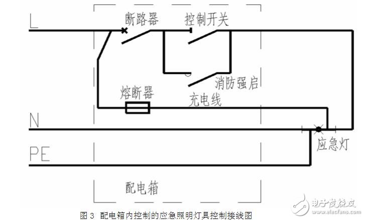 带蓄电池应急灯接线图详解-应急灯电路(图3)