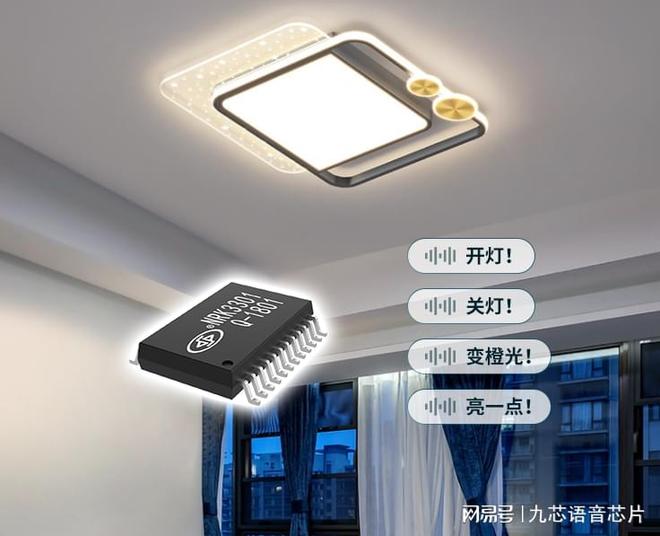智能照明语音识别芯片模块：科技与生活相结合的产物(图1)