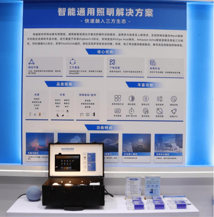 技术突破超越所见！瑞瀛物联升级版智能照明解决方案闪耀2023光亚展(图4)