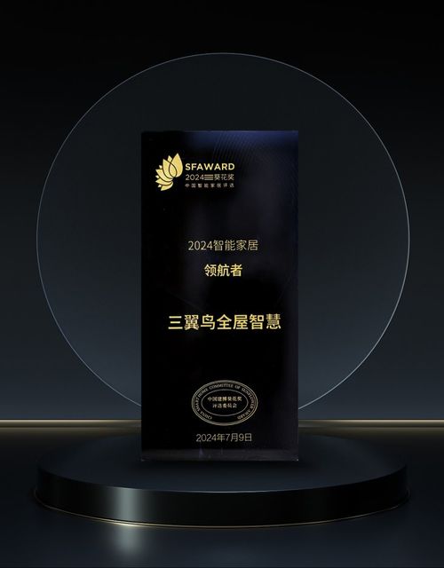智控、照明、安防等全面引领！三翼鸟全屋智慧获多项葵花奖(图1)