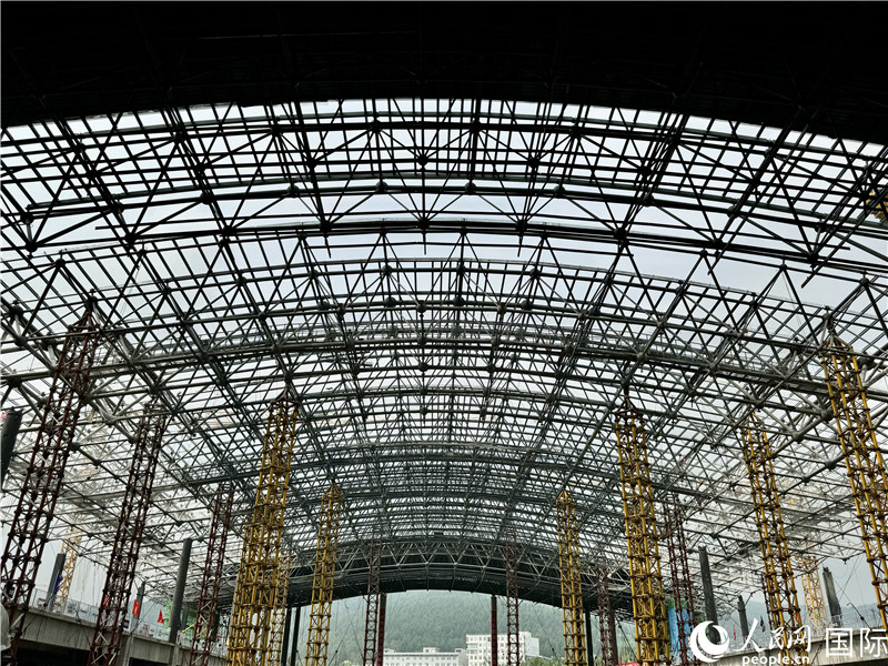 从沈白高铁通化西站看中国智能建造(图1)