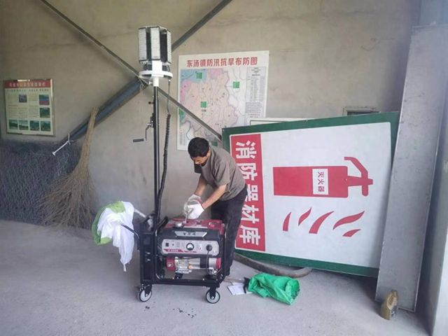 东汤镇：扎实开展应急设备维护保障汛期发挥重要作用(图1)