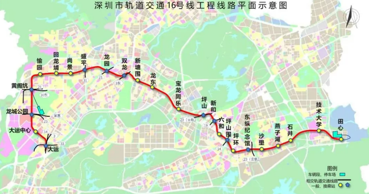 西顿照明案例深圳地铁16号线(图1)