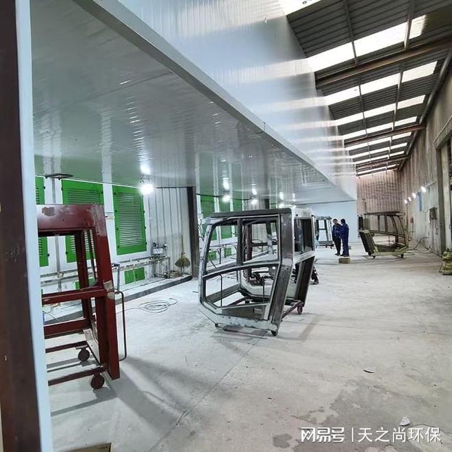 工业车间打磨房(图1)