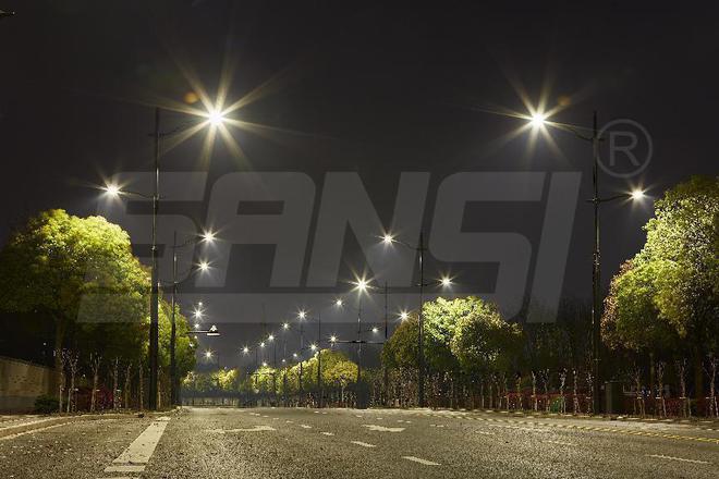 三思LED路灯在城市照明起到哪些重要作用？(图1)
