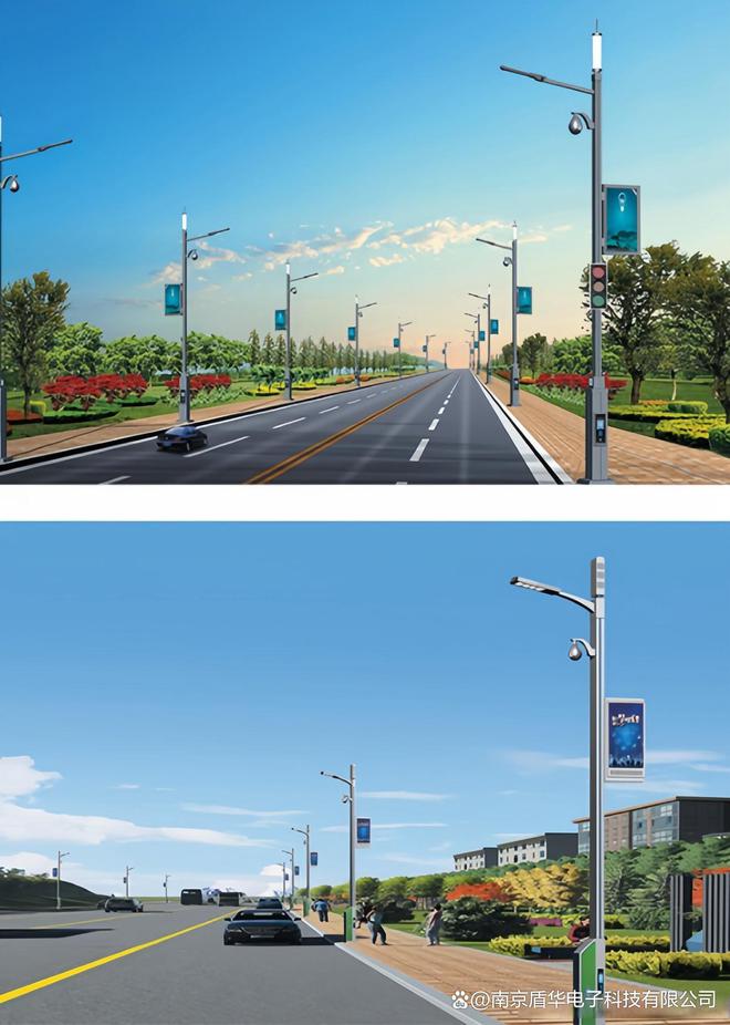 新区智慧路灯开发区物联网高新区智慧路灯10米综合杆(图7)