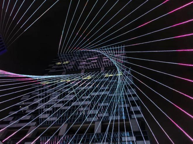 银奖作品南京市建邺区夜未央凤栖台照明设计(图2)