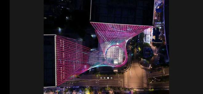 银奖作品南京市建邺区夜未央凤栖台照明设计(图3)