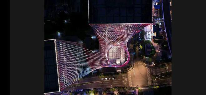 银奖作品南京市建邺区夜未央凤栖台照明设计(图5)