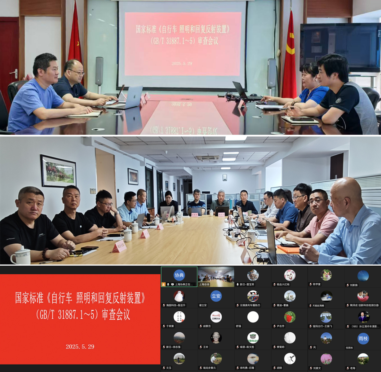 推荐性国家标准《自行车照明和回复反射装置》（GBT318871～5）顺利通过审查(图1)