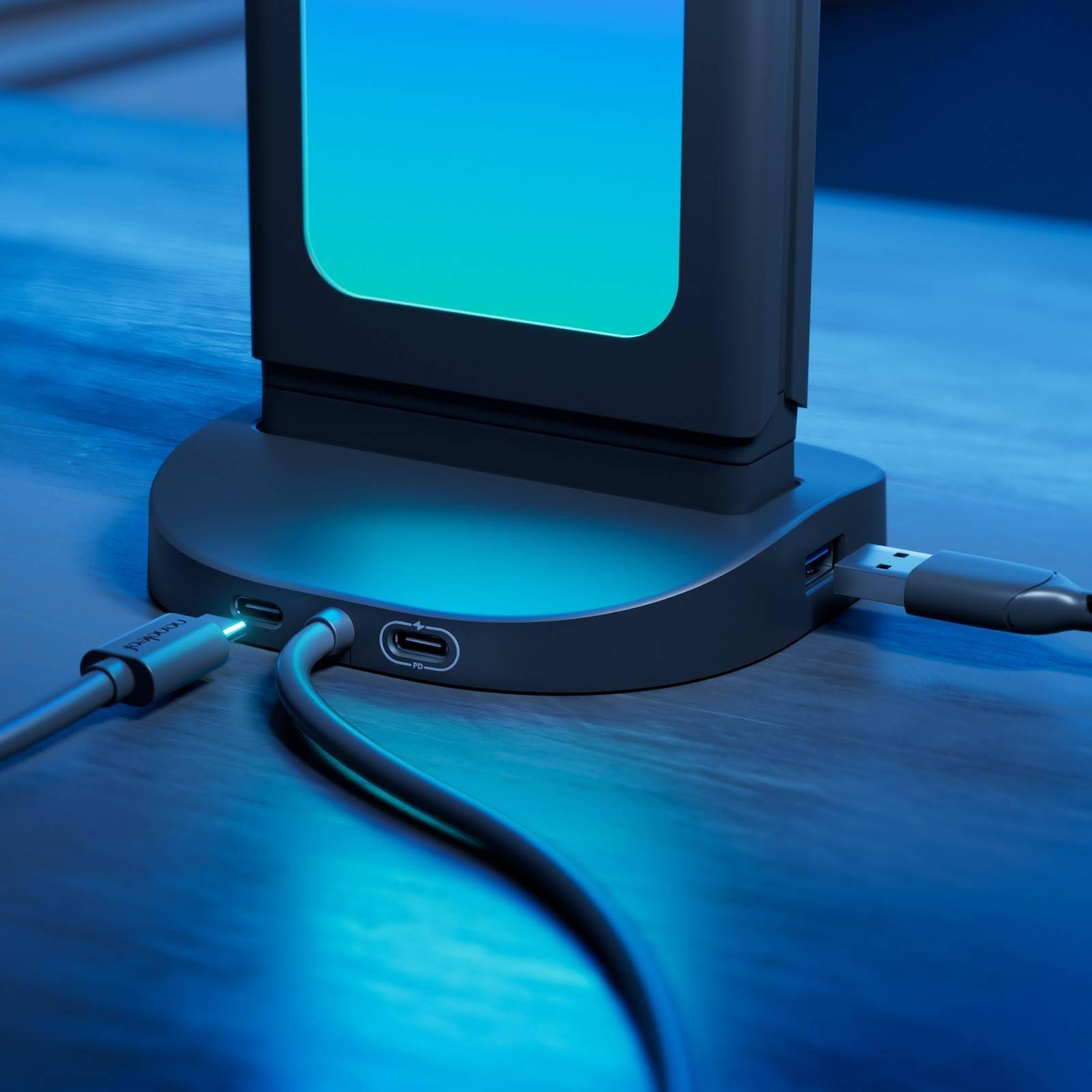 绿诺Nanoleaf新推PegboardDeskDock：智能灯光与桌面整理二合一(图3)