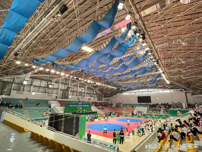 绿领光电护航省十六运照明赋能跆拳道赛事(图3)