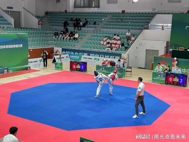 绿领光电护航省十六运照明赋能跆拳道赛事(图5)