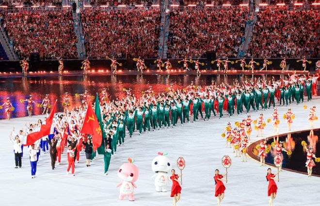 佛山照明、洲明、三思、浩洋、豪尔赛、冠雅…点亮全运会！(图1)