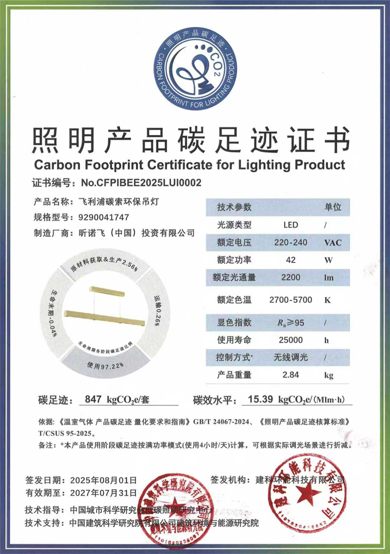飞利浦E9环保吊灯全新上市开启低碳家居照明新体验(图2)