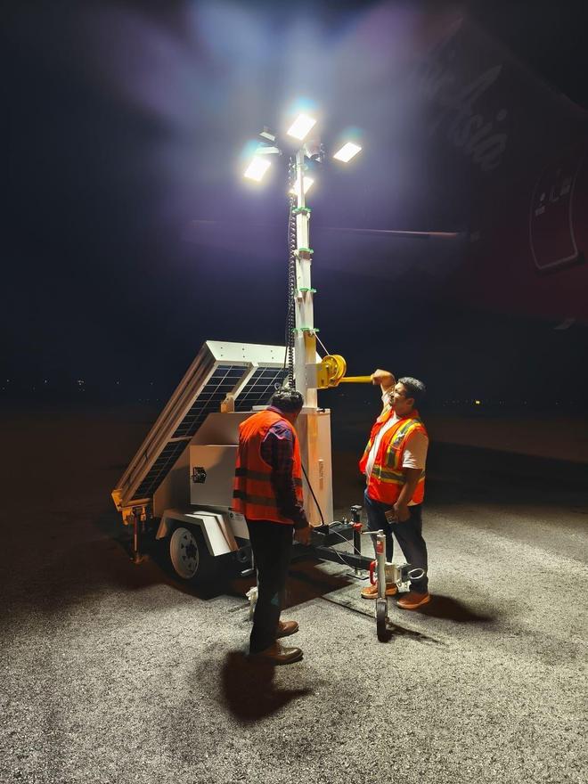 无外部电源需求的照明塔为偏远地区提供可靠长时绿色照明(图3)