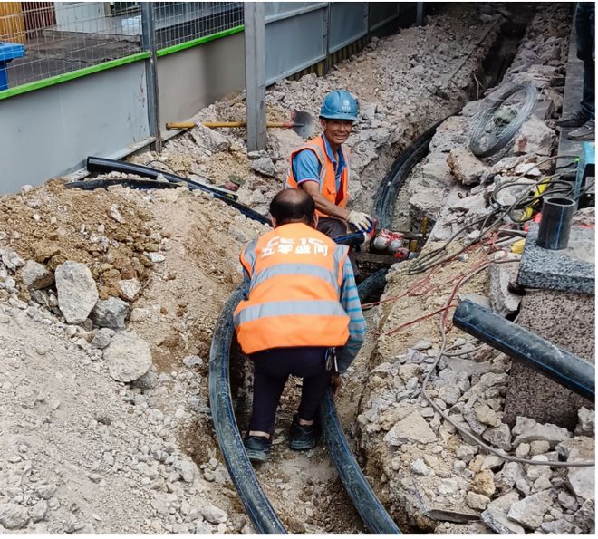 定南县智慧路灯照明节能改造照亮出行路点亮幸福生活(图2)