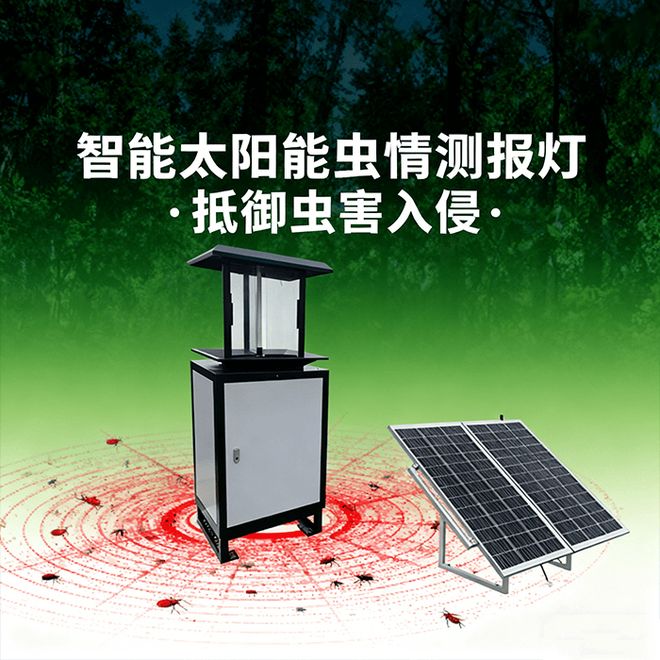 智能太阳能虫情测报灯：森林害虫的现代“科技守夜人”(图1)
