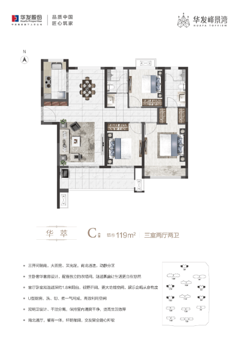 华发峰景湾楼盘最新首页房价_电话_户型_楼盘详情-开盘时间(图4)
