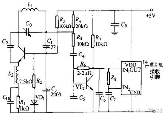 线遥控智能照明系统电路图(图2)
