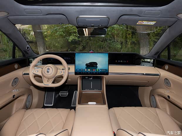 年内享界还将推出MPV等车型享界S9T全新配色实车图曝光(图5)