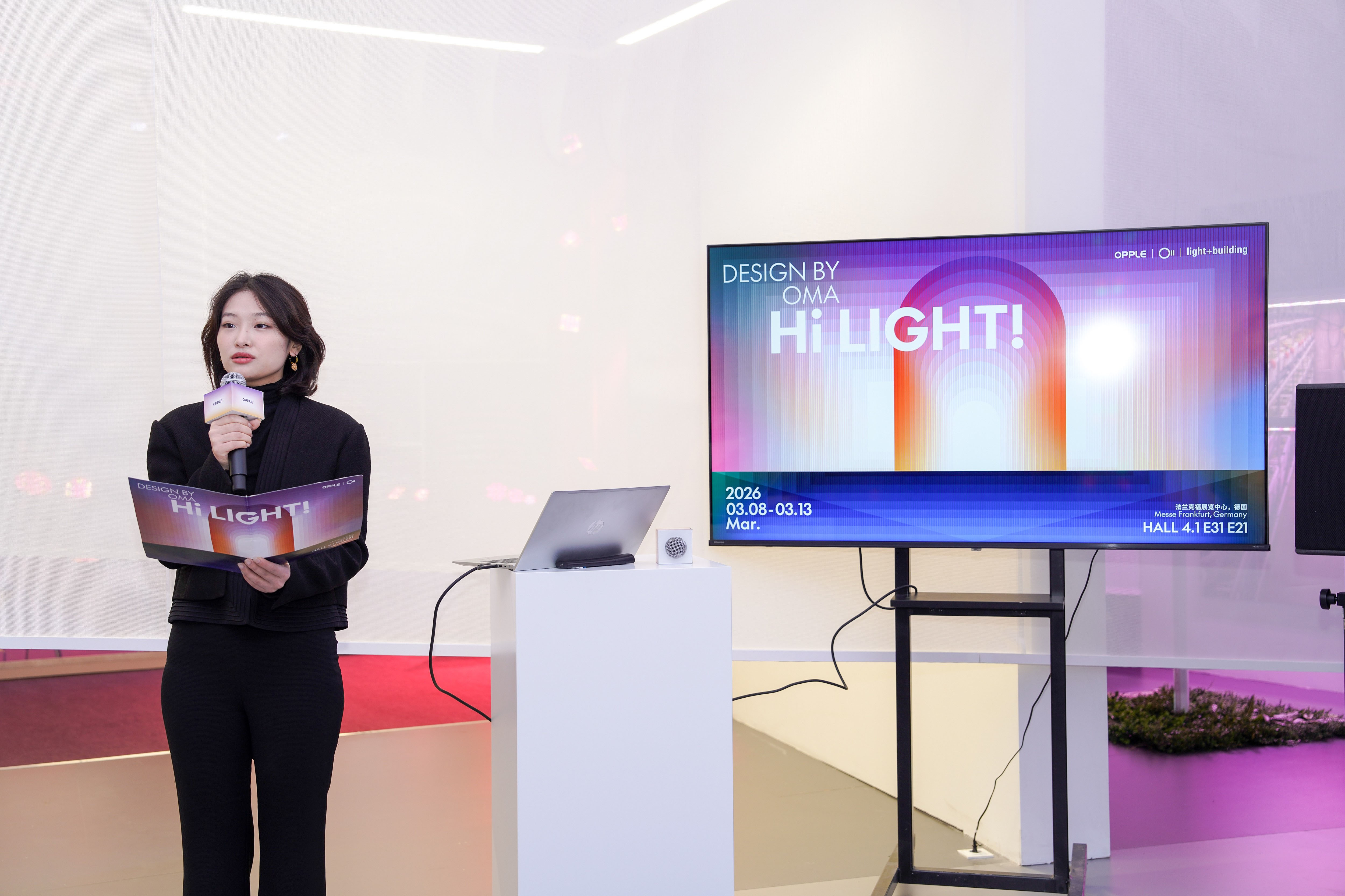 五度闪耀法兰克福：欧普照明携设计品牌OLL与OMA共塑全球光影版图(图2)