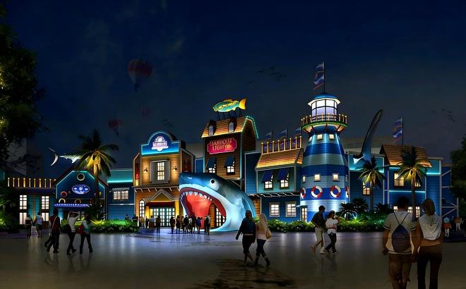 JBOAN金博安专业照明方案完成柳州主题乐园灯光设计亮化提升项目(图2)