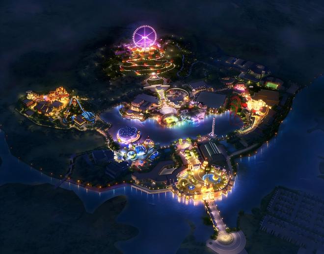 JBOAN金博安专业照明方案完成柳州主题乐园灯光设计亮化提升项目(图3)