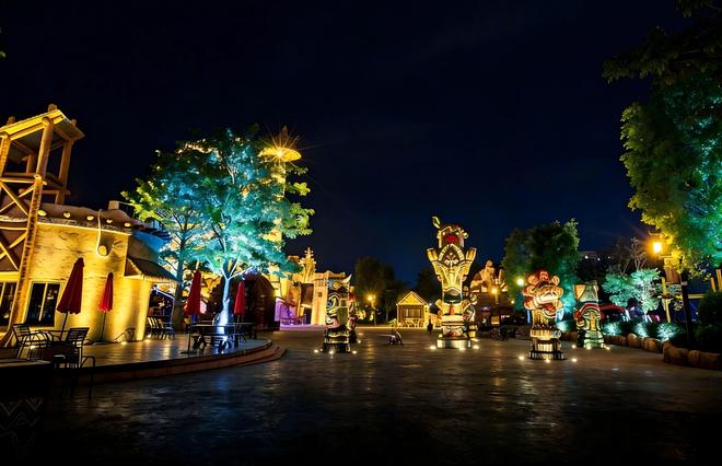 JBOAN金博安专业照明方案完成柳州主题乐园灯光设计亮化提升项目(图6)